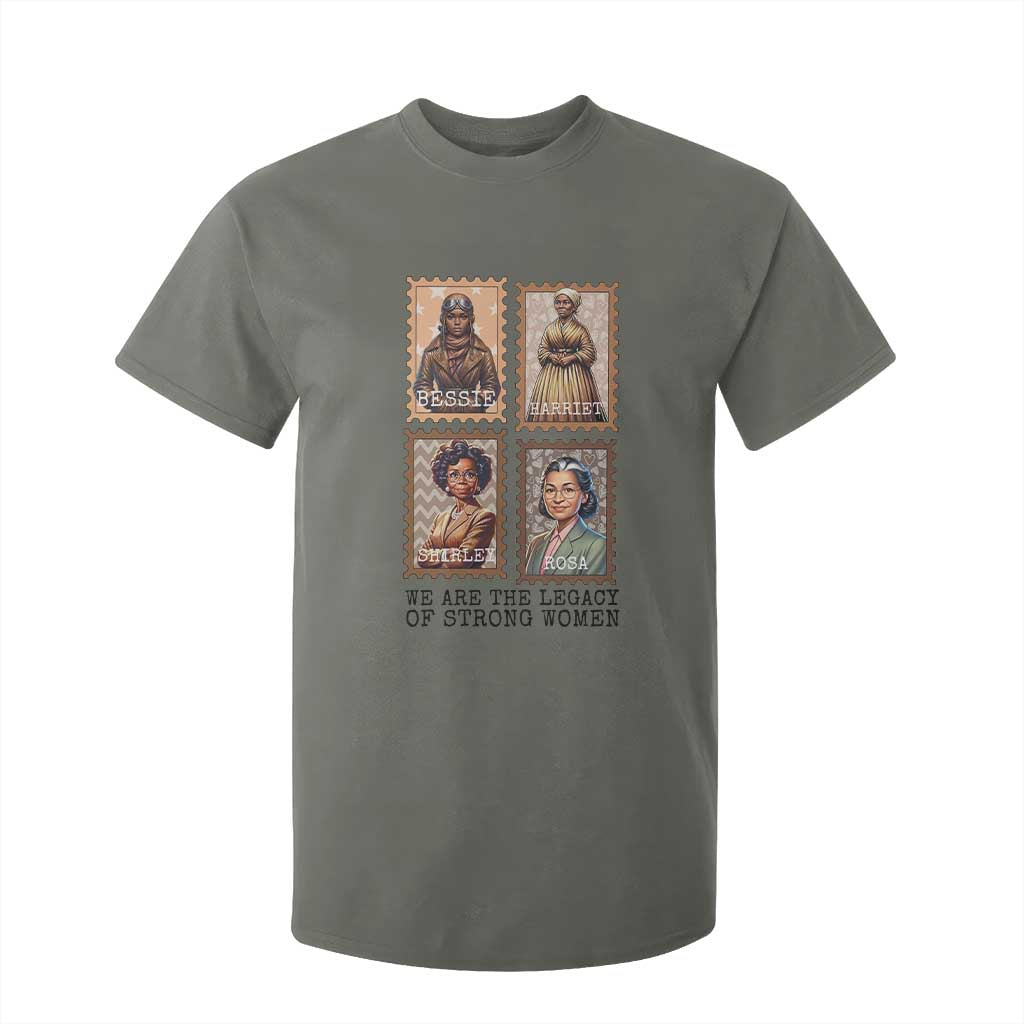 We Are The Legacy Of Strong Women T Shirt For Kid Black History Month Gift