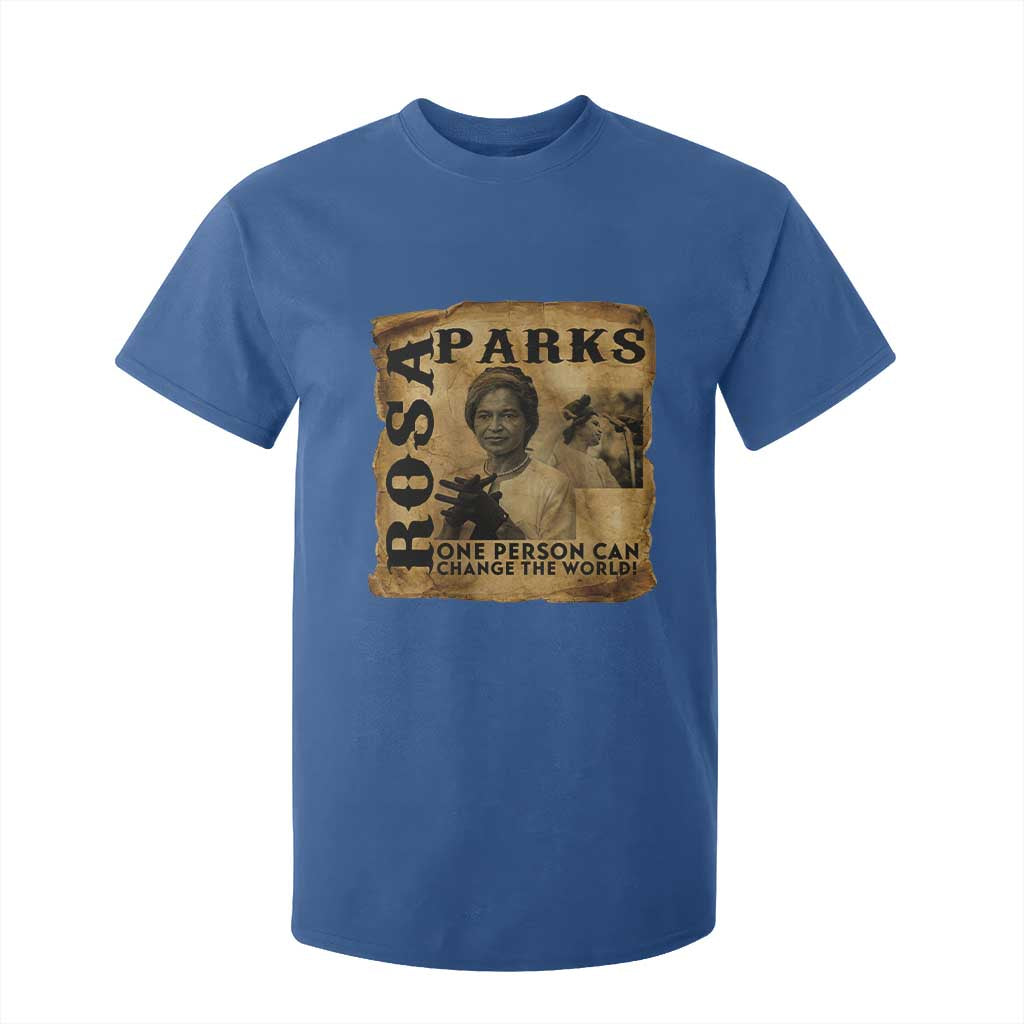 Rosa Parks Change The World Quote T Shirt For Kid Black Women Leader