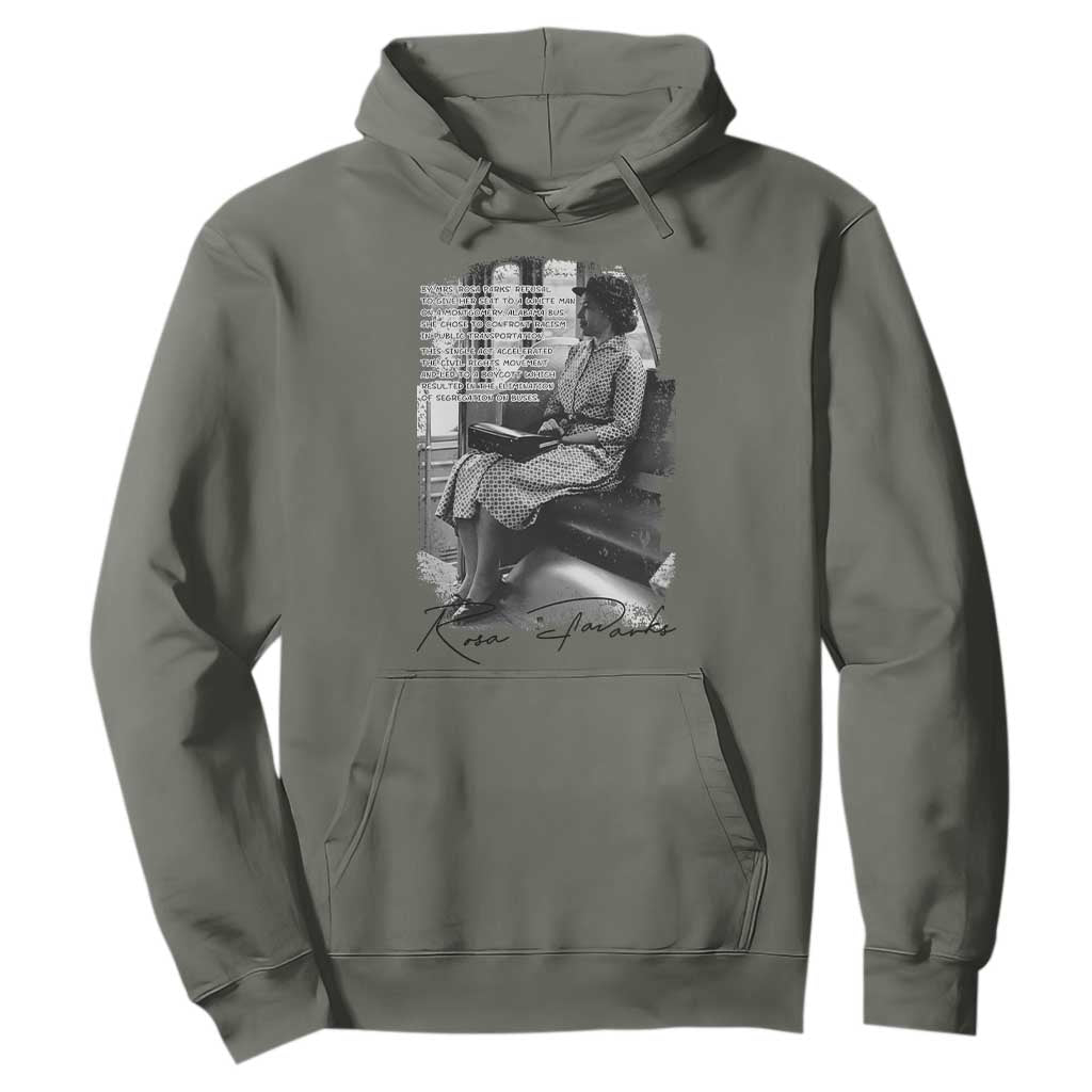 Rosa Parks Montgomery Bus Boycott Hoodie Civil Rights History