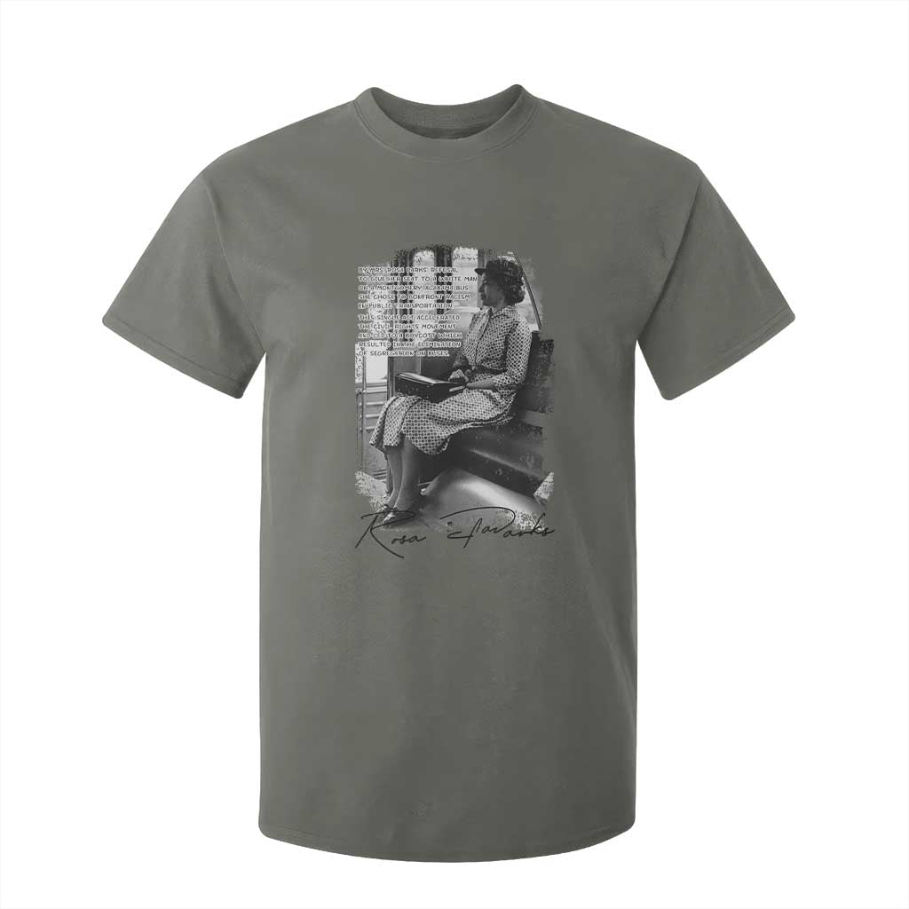 Rosa Parks Montgomery Bus Boycott T Shirt For Kid Civil Rights History