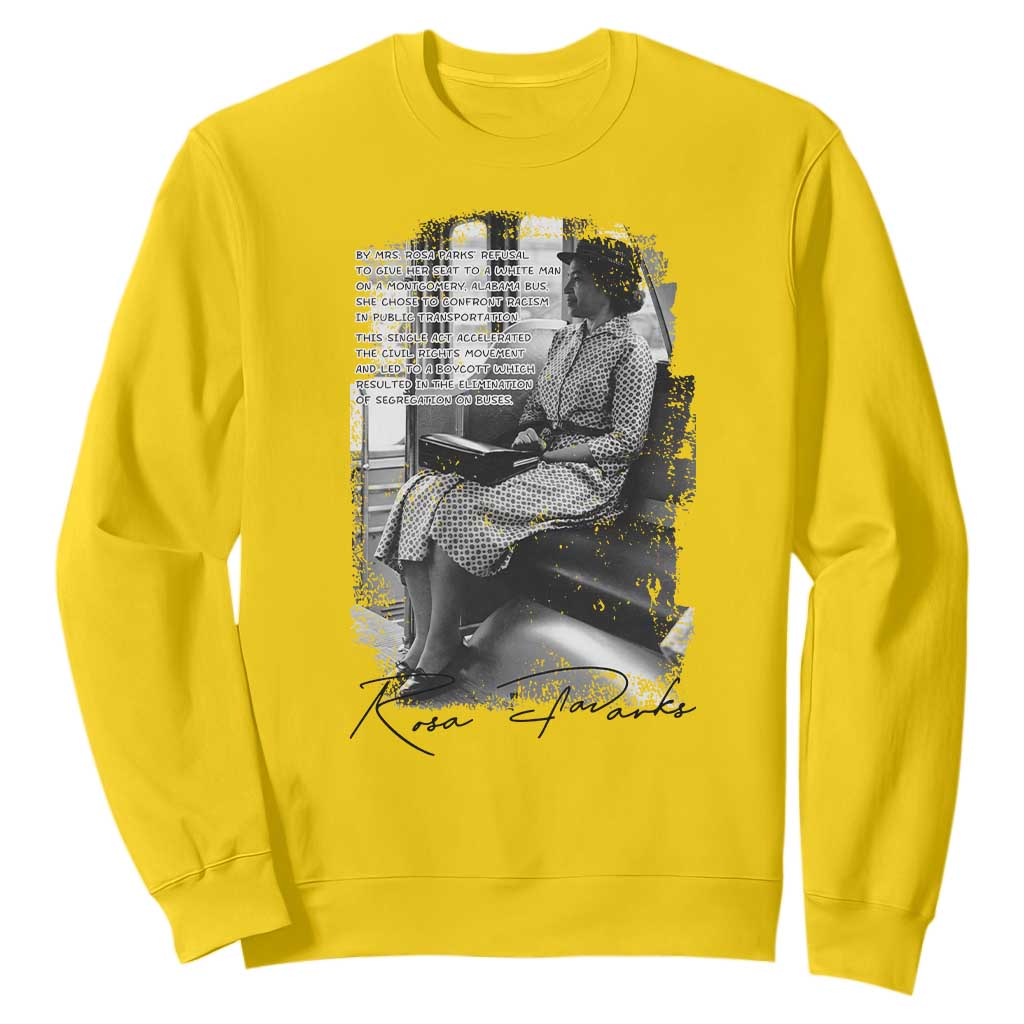 Rosa Parks Montgomery Bus Boycott Sweatshirt Civil Rights History