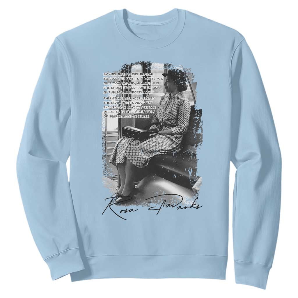 Rosa Parks Montgomery Bus Boycott Sweatshirt Civil Rights History