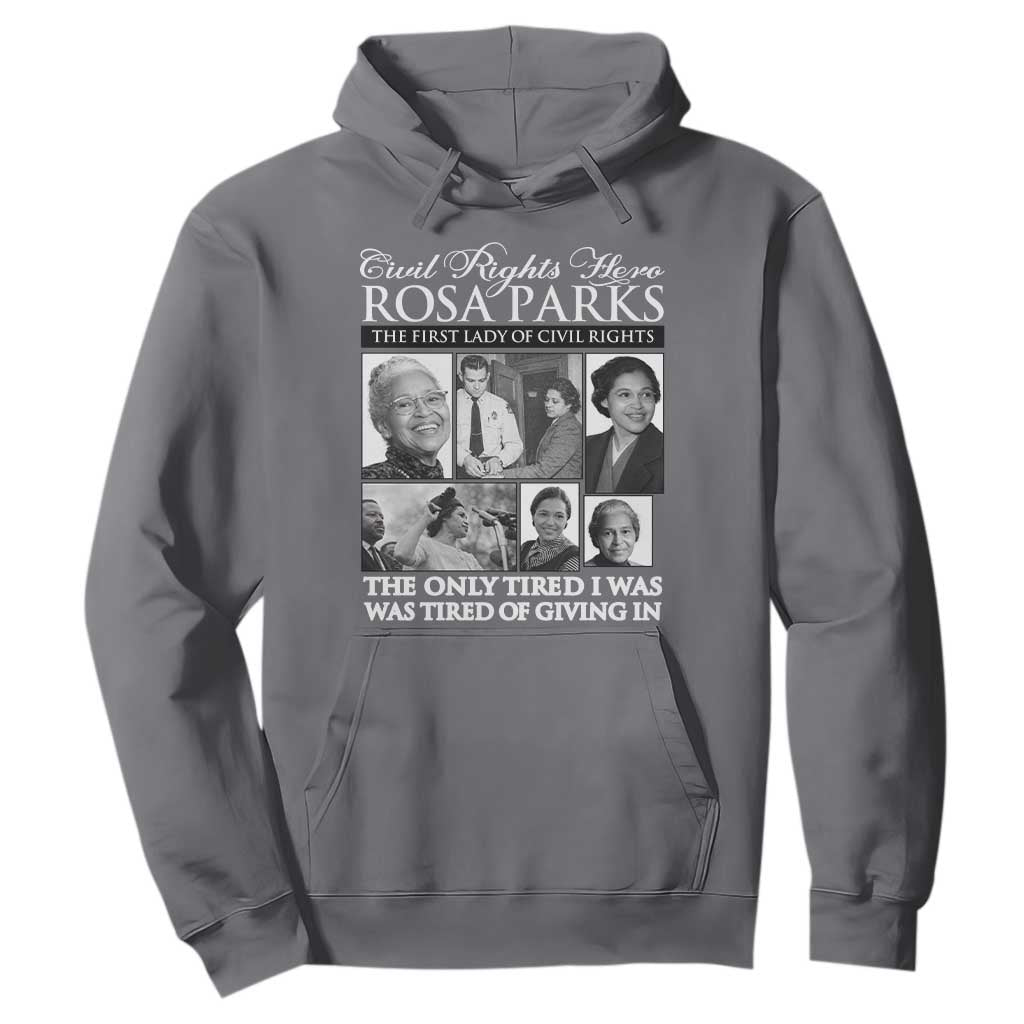Rosa Parks Mother Of The Civil Rights Movement Hoodie Black History Salutes