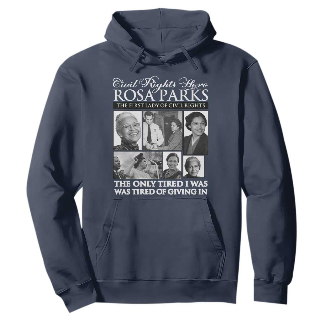 Rosa Parks Mother Of The Civil Rights Movement Hoodie Black History Salutes