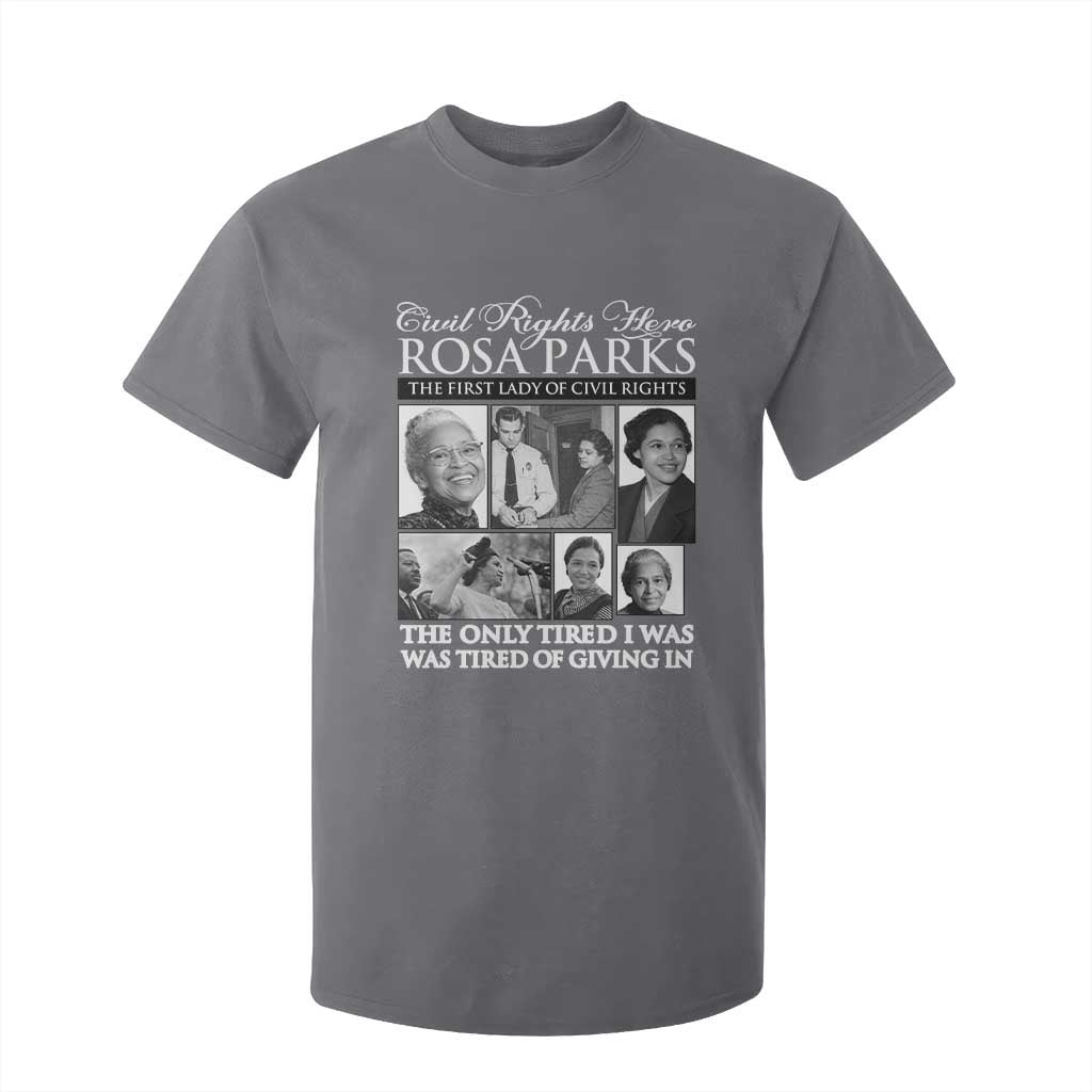 Rosa Parks Mother Of The Civil Rights Movement T Shirt For Kid Black History Salutes