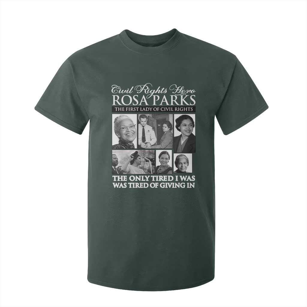 Rosa Parks Mother Of The Civil Rights Movement T Shirt For Kid Black History Salutes