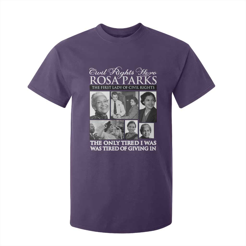 Rosa Parks Mother Of The Civil Rights Movement T Shirt For Kid Black History Salutes