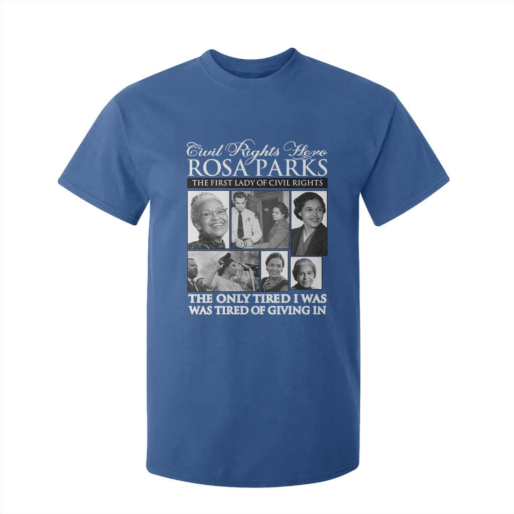 Rosa Parks Mother Of The Civil Rights Movement T Shirt For Kid Black History Salutes