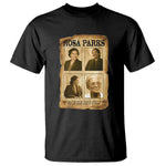 Vintage Rosa Parks T Shirt Courage And Justice Quote