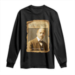 Vintage Newspaper W E B Du Bois Long Sleeve Shirt Civil Rights Pioneer
