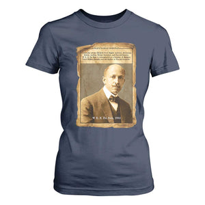 Vintage Newspaper W E B Du Bois T Shirt For Women Civil Rights Pioneer