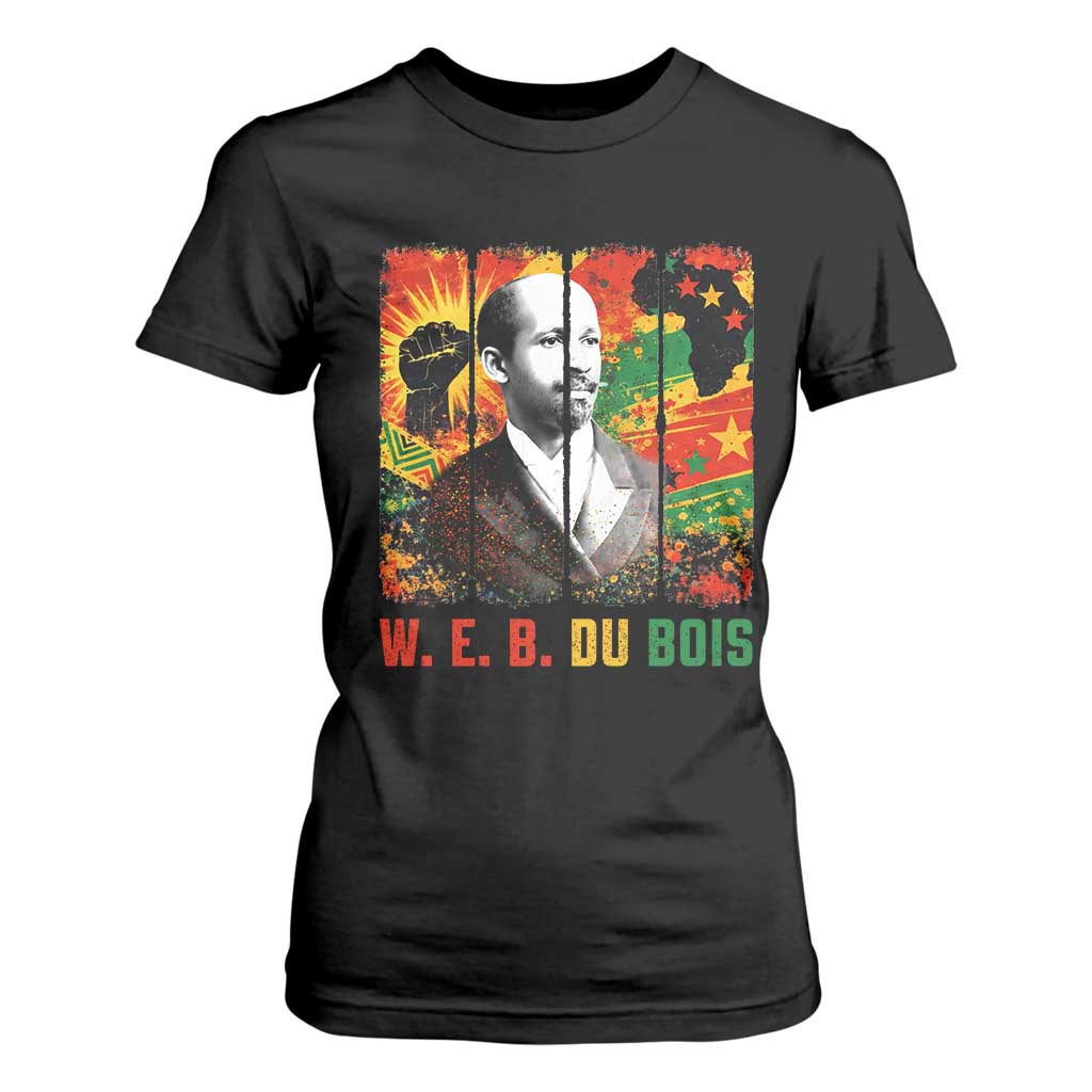 W E B Du Bois T Shirt For Women Civil Rights Leader Gift