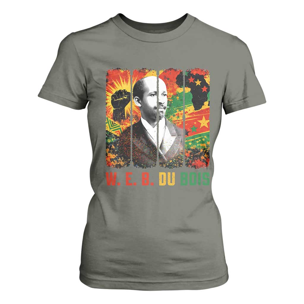 W E B Du Bois T Shirt For Women Civil Rights Leader Gift