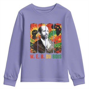 W E B Du Bois Youth Sweatshirt Civil Rights Leader Gift
