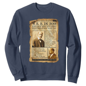Vintage Newspaper W E B Du Bois Sweatshirt African American Scholar