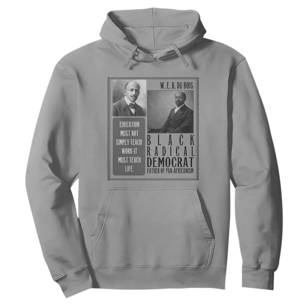 W E B Du Bois Hoodie Pan Africanism Intellectual Leader