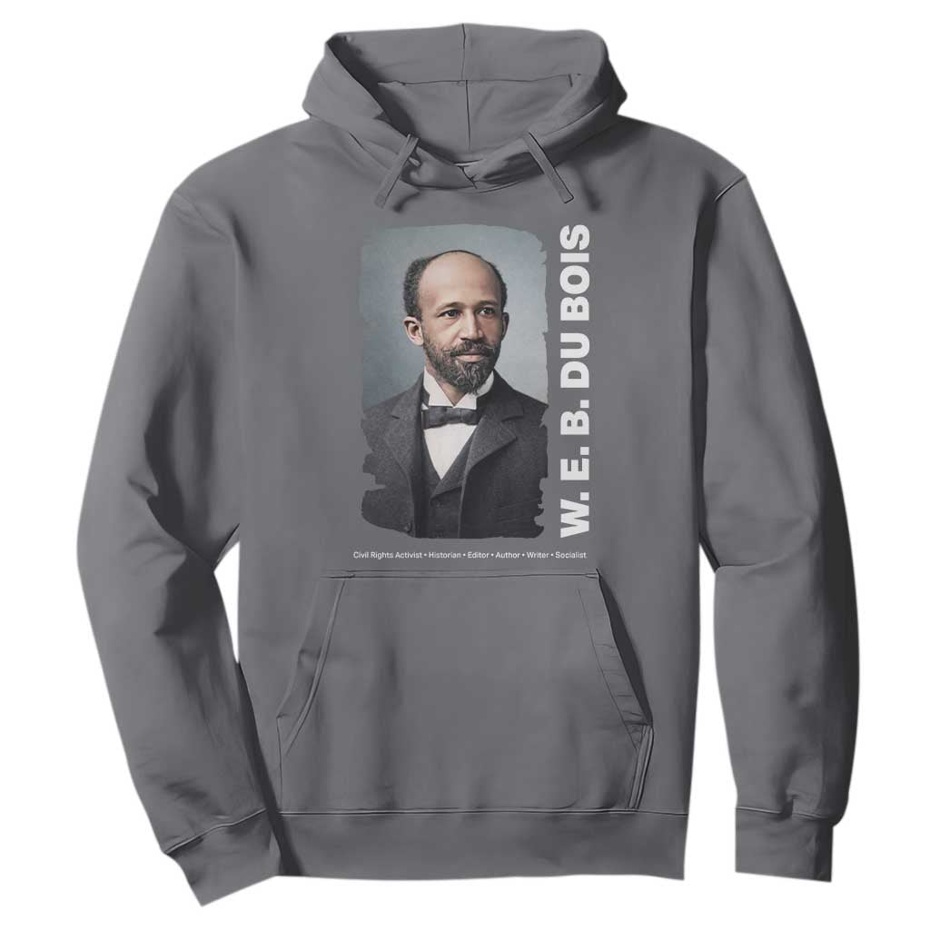 W E B Du Bois Hoodie Black Thought Leader And Intellectual Legacy