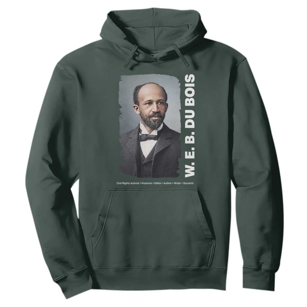 W E B Du Bois Hoodie Black Thought Leader And Intellectual Legacy