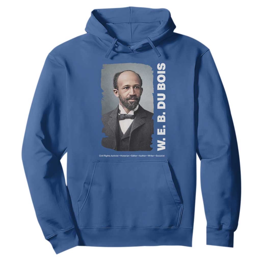 W E B Du Bois Hoodie Black Thought Leader And Intellectual Legacy