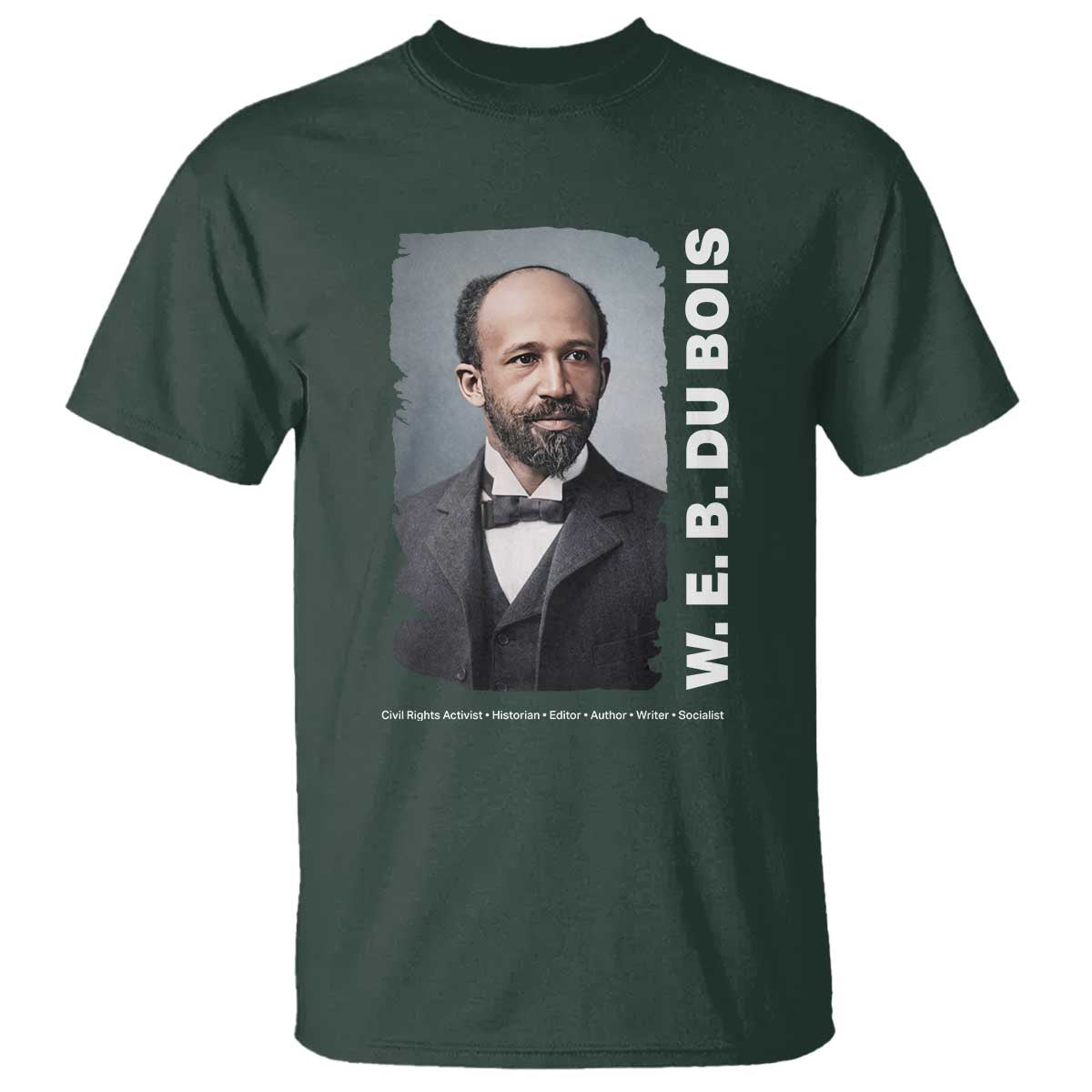 W E B Du Bois T Shirt Black Thought Leader And Intellectual Legacy