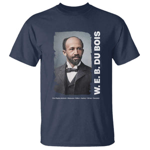 W E B Du Bois T Shirt Black Thought Leader And Intellectual Legacy