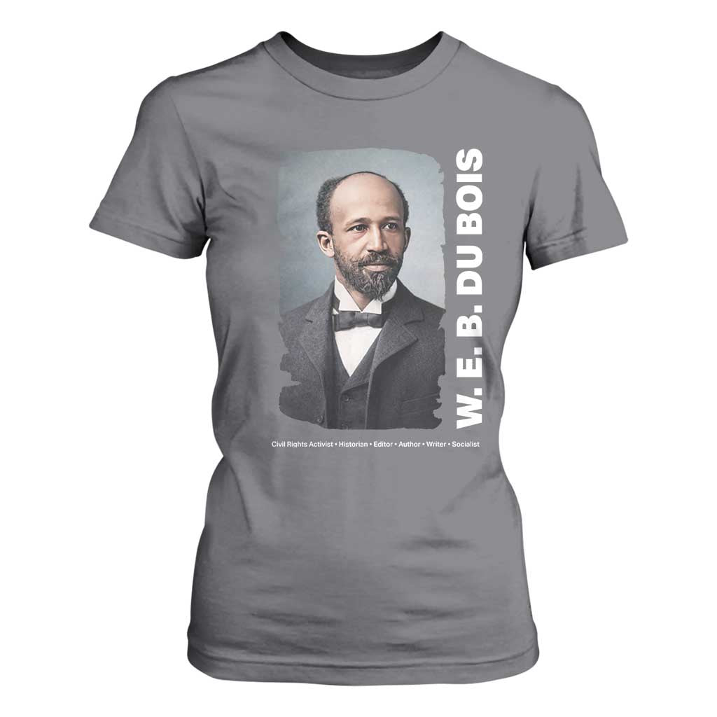 W E B Du Bois T Shirt For Women Black Thought Leader And Intellectual Legacy