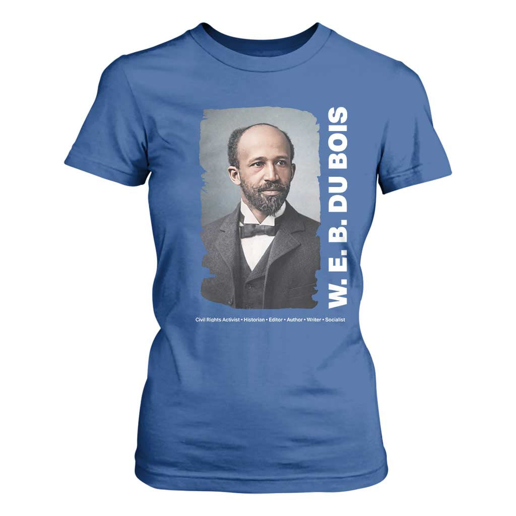 W E B Du Bois T Shirt For Women Black Thought Leader And Intellectual Legacy
