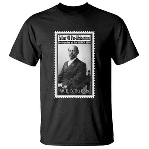 Vintage Stamp W E B Du Bois T Shirt Black Thought Leader