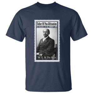 Vintage Stamp W E B Du Bois T Shirt Black Thought Leader