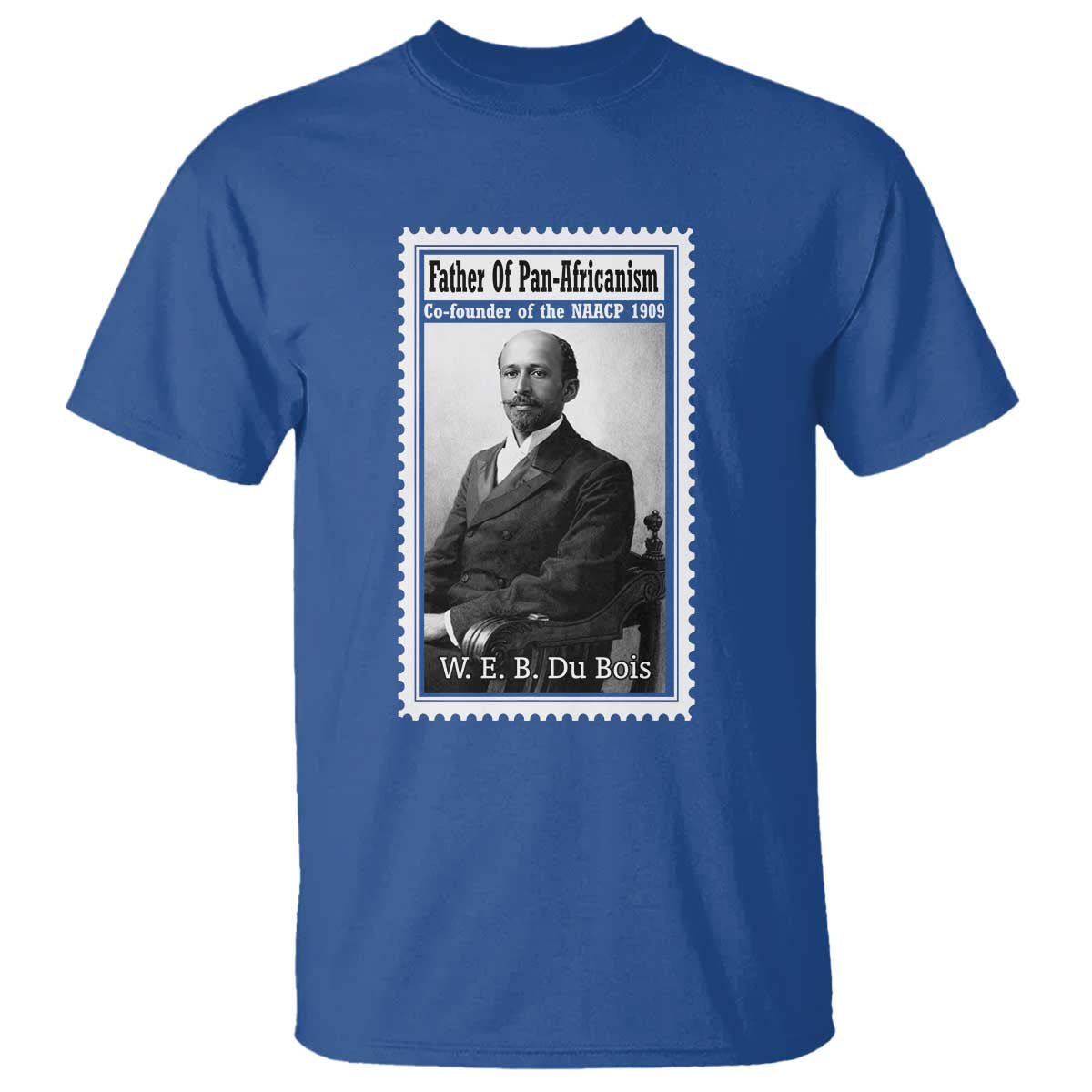 Vintage Stamp W E B Du Bois T Shirt Black Thought Leader