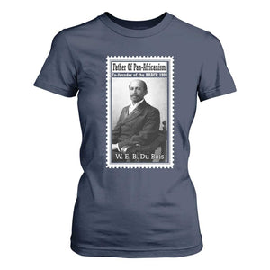 Vintage Stamp W E B Du Bois T Shirt For Women Black Thought Leader