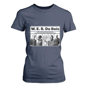 W E B Du Bois Quote T Shirt For Women There Is But One Coward On Earth