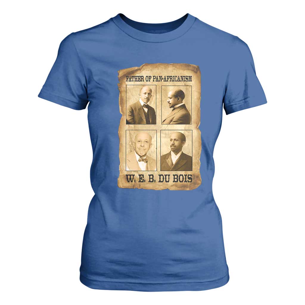 W E B Du Bois T Shirt For Women African American History Gift