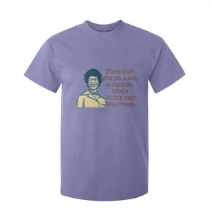Shirley Chisholm Seat At The Table Quote T Shirt For Kid Female Empowerment History Gift