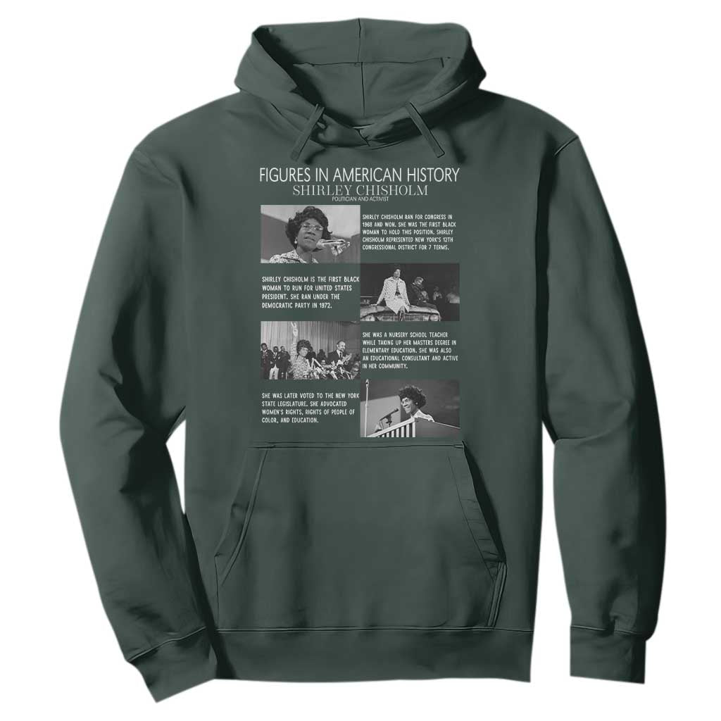 Shirley Chisholm Hoodie Black Woman Leadership Icon