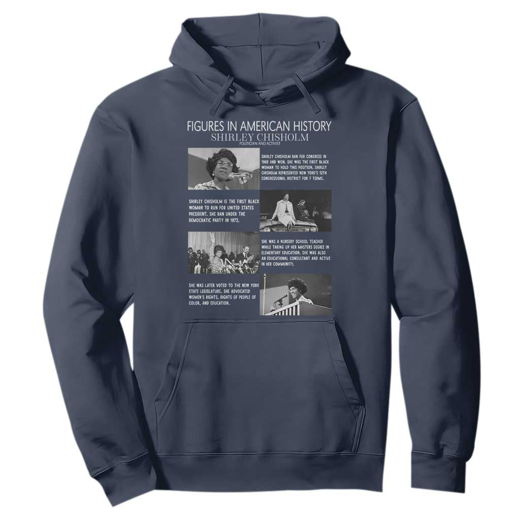 Shirley Chisholm Hoodie Black Woman Leadership Icon