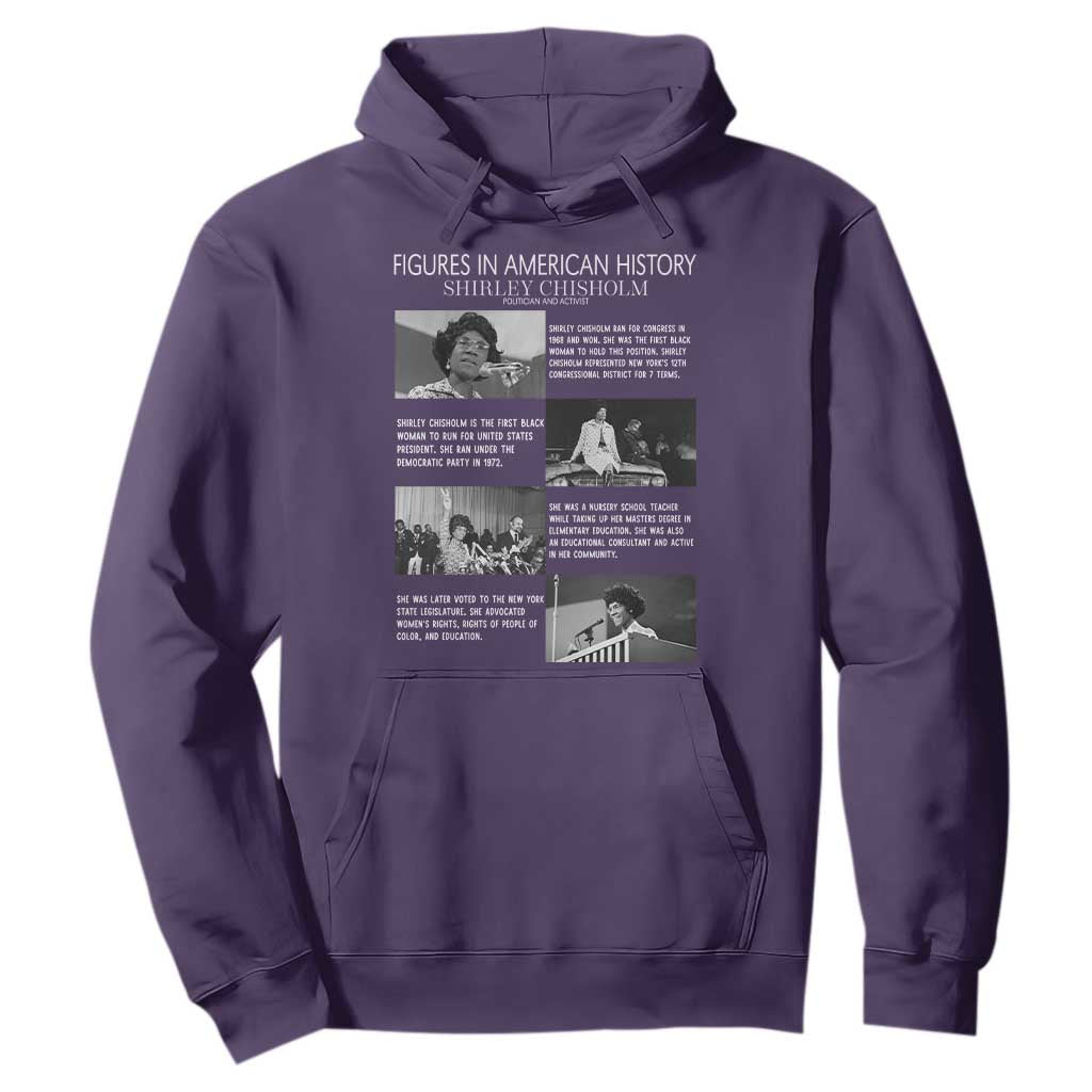 Shirley Chisholm Hoodie Black Woman Leadership Icon
