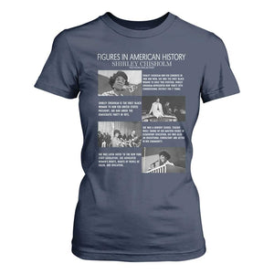 Shirley Chisholm T Shirt For Women Black Woman Leadership Icon