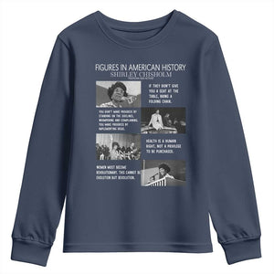 Shirley Chisholm Legacy Youth Sweatshirt Civil Rights Woman Leader