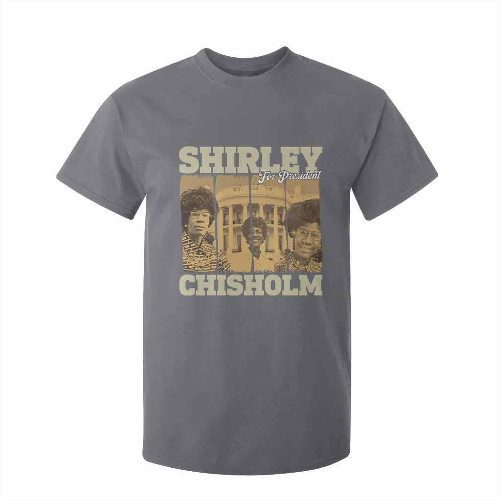 Shirley Chisholm For President T Shirt For Kid Historic Women Leader