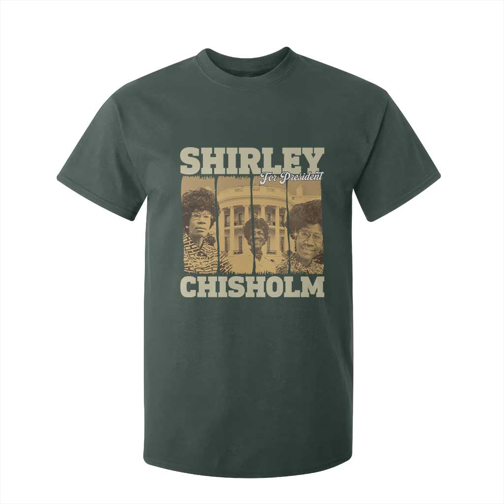 Shirley Chisholm For President T Shirt For Kid Historic Women Leader