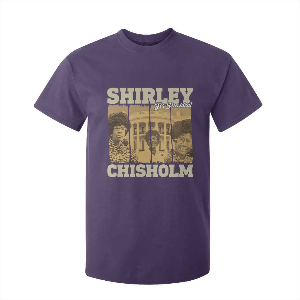 Shirley Chisholm For President T Shirt For Kid Historic Women Leader