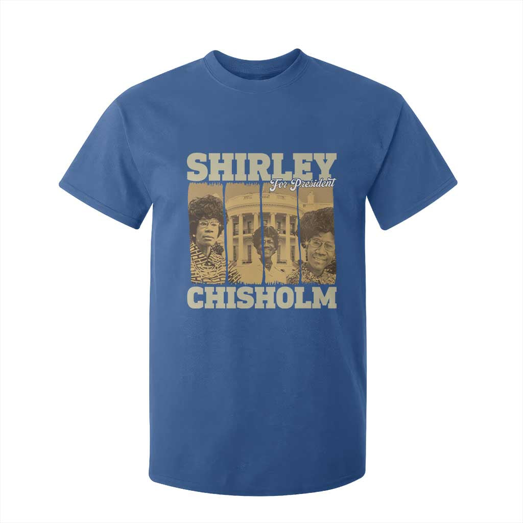 Shirley Chisholm For President T Shirt For Kid Historic Women Leader