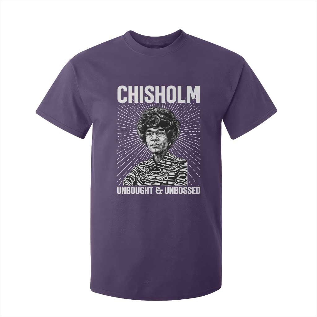 Shirley Chisholm Unbought And Unbossed Feminist T Shirt For Kid