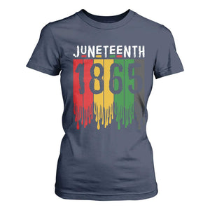 Juneteenth Freedom Pride T Shirt For Women African American Heritage Graphic