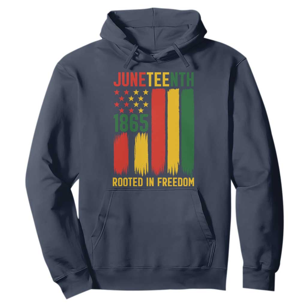 Juneteenth Rooted In Freedom 1865 Hoodie African American Pride