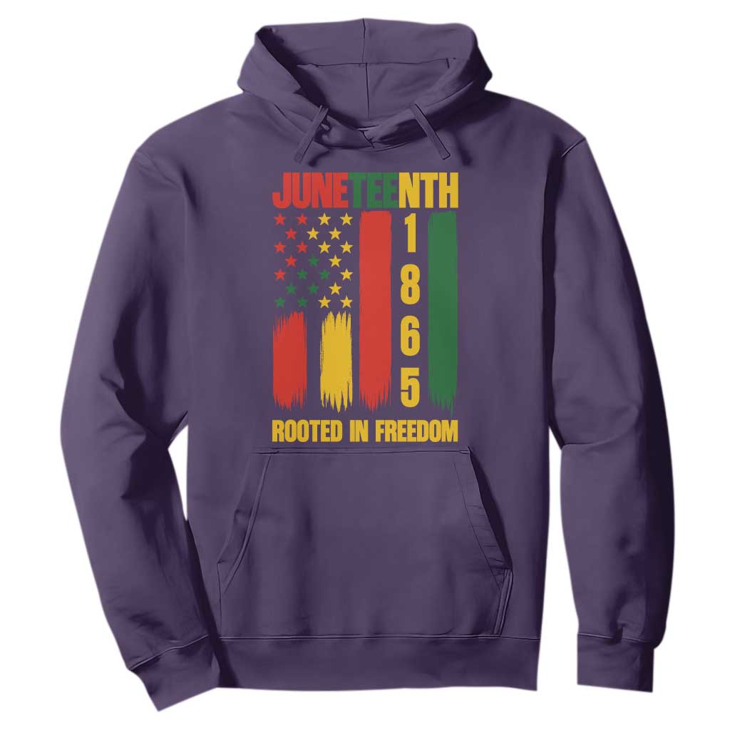 Juneteenth 1865 Freedom Pride Hoodie African American Heritage Graphic