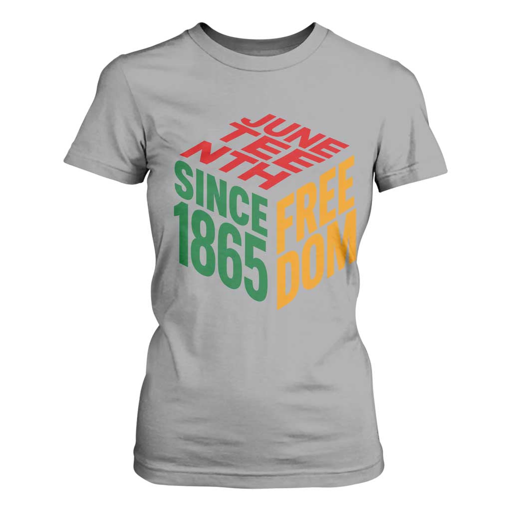 Juneteenth 1865 Freedom T Shirt For Women African American Pride