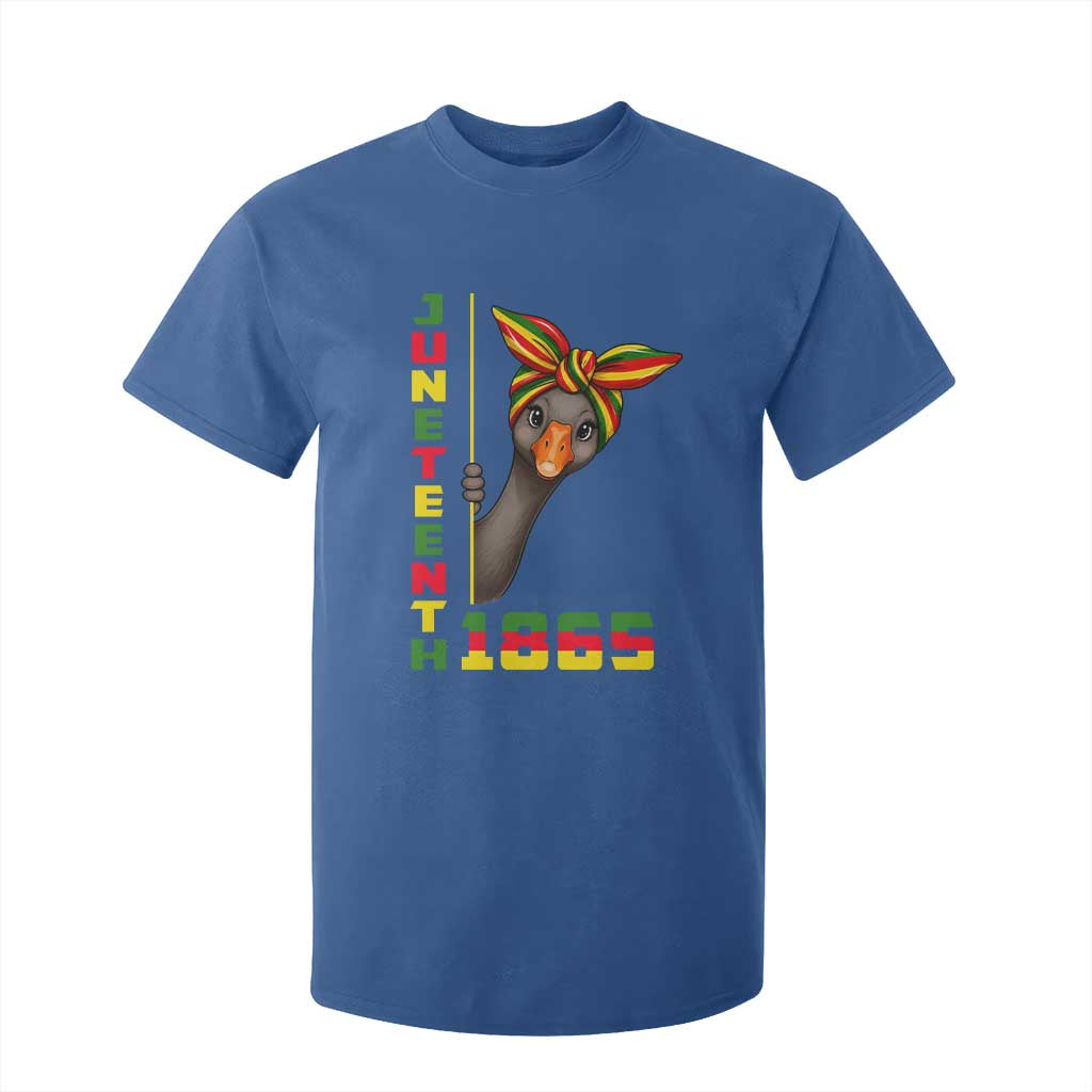 Funny Juneteenth Goose T Shirt For Kid African American Pride Gift