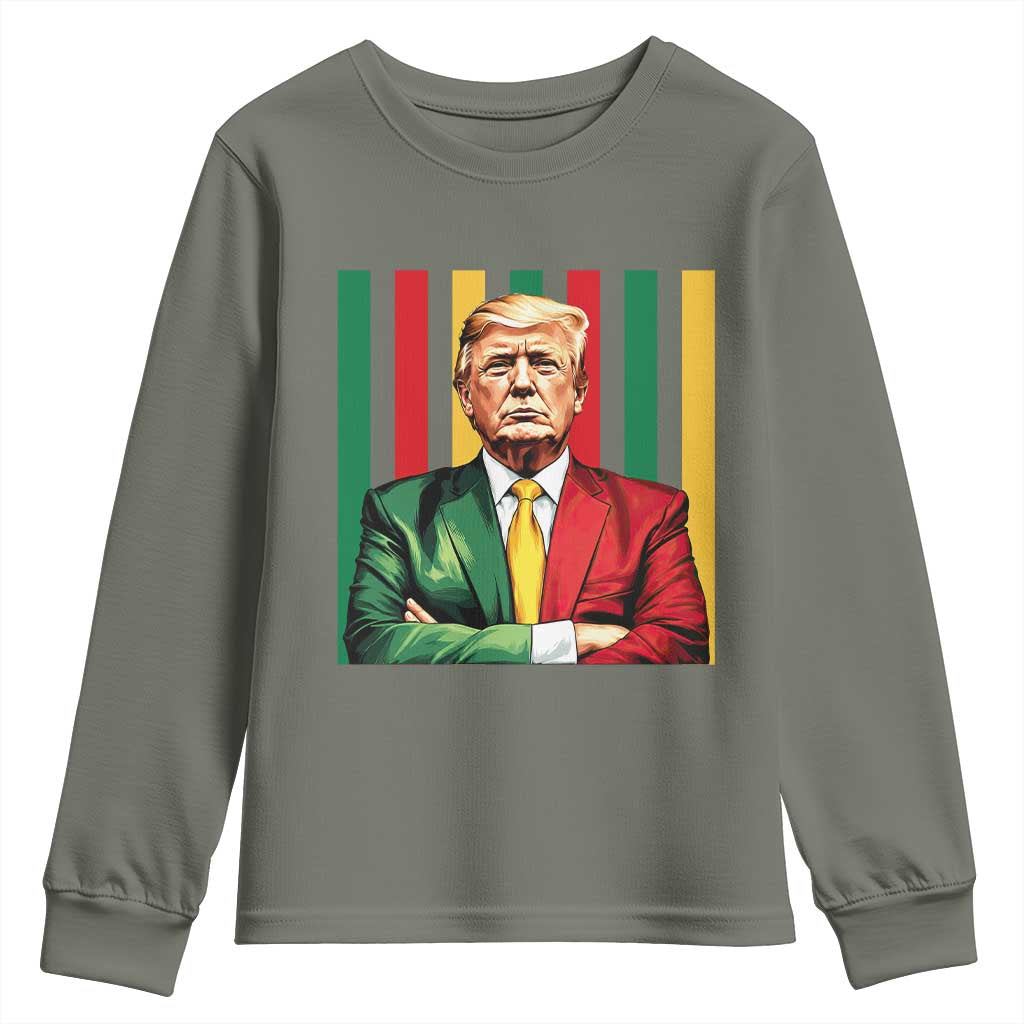 Juneteenth American Leader Inspiration Youth Sweatshirt 1865 American Heritage Gift